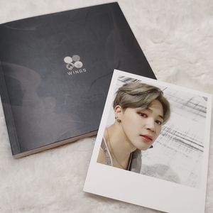 BTS Wings Album With Jimin Photocard
